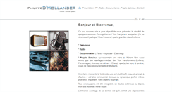 Desktop Screenshot of philippedhollander.com